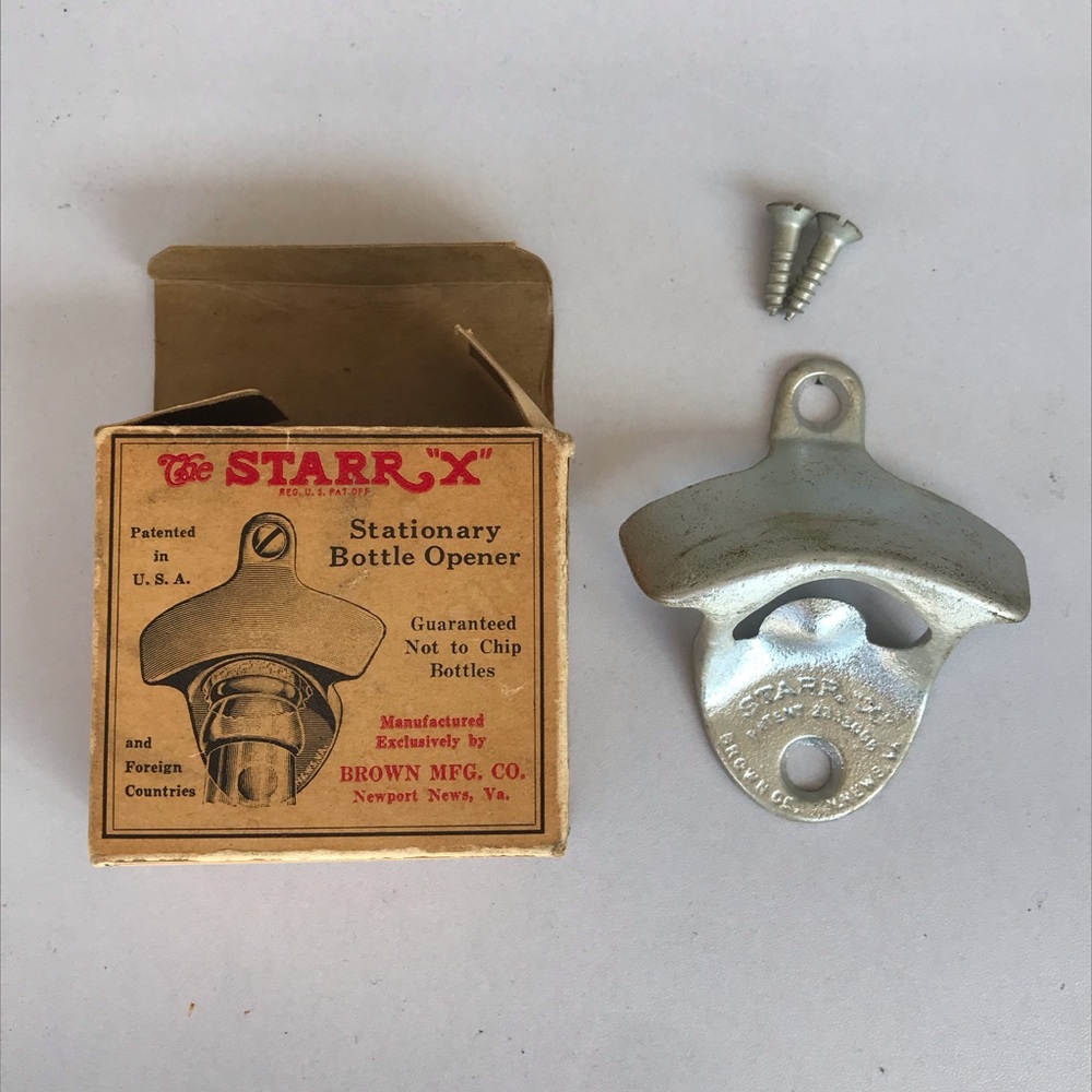 Vintage Starr X bottle opener new in box